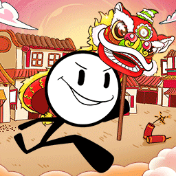 火柴人樱花新年逃亡游戏