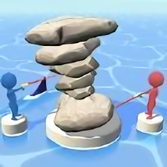 击倒石堆游戏(tilt the stack)
