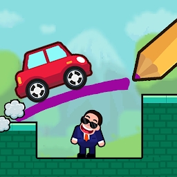 画桥谜题游戏(bridge draw puzzle)