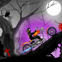 黑色摩托车游戏