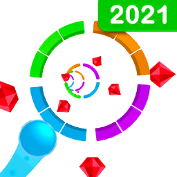 彩环隧道酷跑游戏