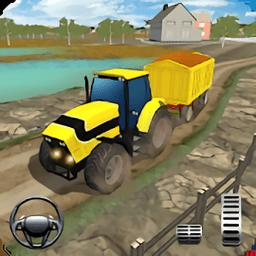 拖拉机牵引作业模拟游戏