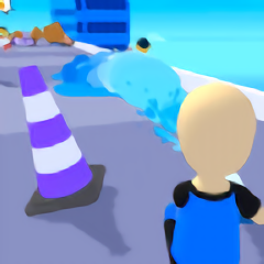 飞溅跑3d游戏(splashy run 3d)