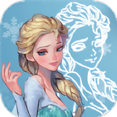 爱莎公主画画板软件