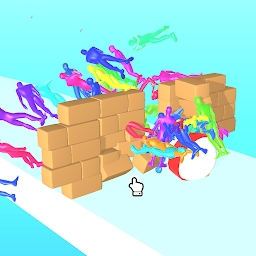 粘人跑酷游戏(sticky people)