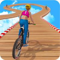 疯狂特技骑手游戏