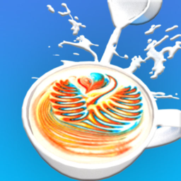 彩虹拿铁艺术游戏