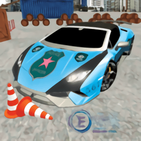警察停车场驾驶游戏(real police car parking)