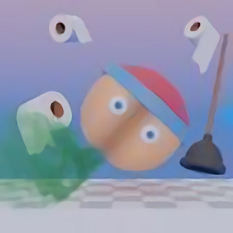 跳跃的屁屁游戏(hopping cheeks)