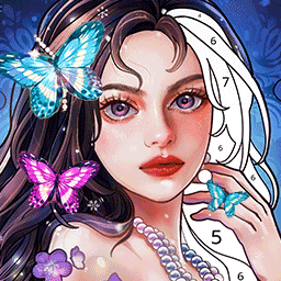 解压数字填色画画最新版