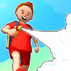 泡沫枪跑酷游戏